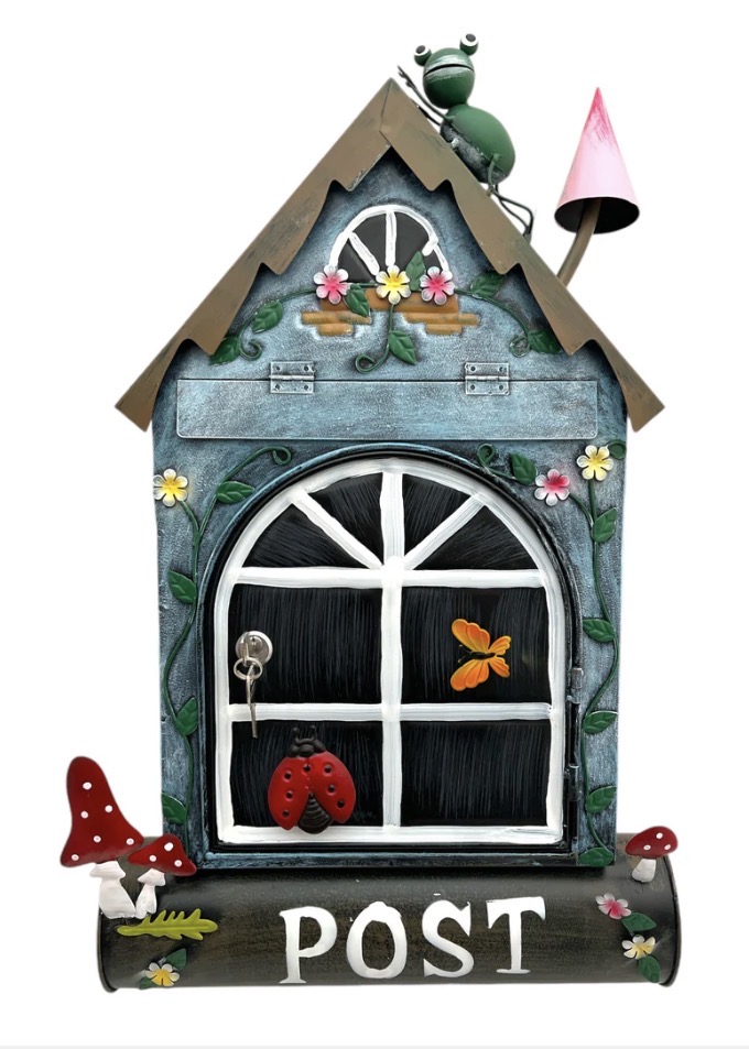 Briefkasten Posthaus mit Frosch